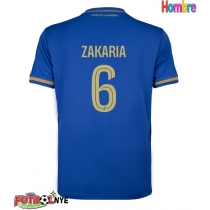 Camiseta AS Monaco Denis Zakaria #6 Visitante Equipación 2025-26 manga corta